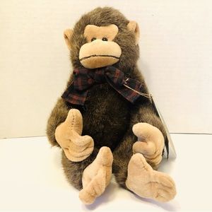 Boyd’s Bears J.B.Bean Investment Collectible, “Finster”, Monkey Plush/Stuffed
